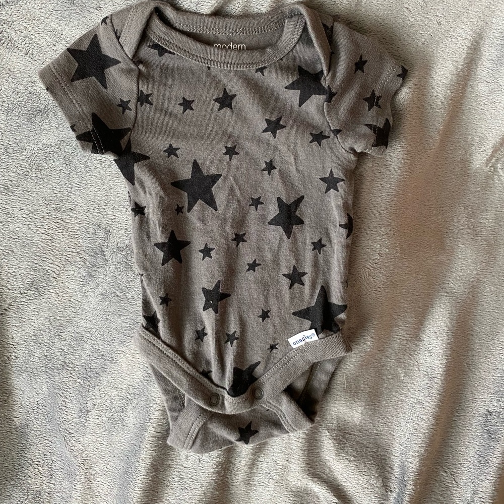 Modern Moments by gerber, newborn star onesie